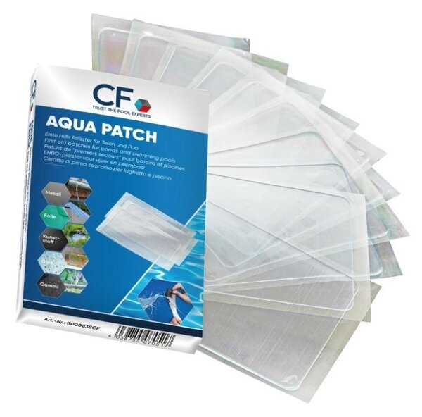 Opravné záplaty na bazén AQUA PATCH