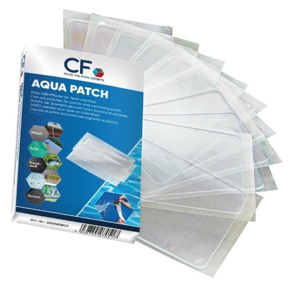 Opravné záplaty na bazén AQUA PATCH