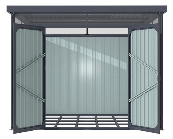 Záhradný domček so svetlíkmi Avenberg MAGNUS 2.5 x 2.9 m - Premium