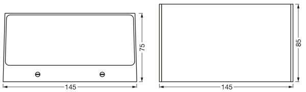 Osram -LED RGBW stmievateľné vonkajšie nástenné svietidlo SMART+ BRICK LED/14W/230V IP44 Wi-Fi