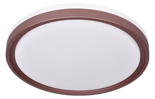 Prezent 71344-LED stmievateľné stropné svietidlo FLOREN LED/30W/230V 3000/4000/6500K hnedé