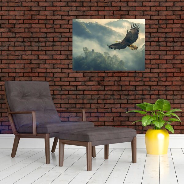 Obraz - Letiaci orol (70x50 cm)