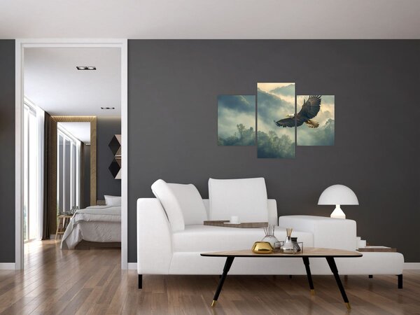 Obraz - Letiaci orol (90x60 cm)