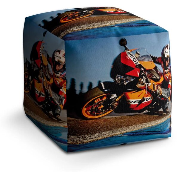 Sablio Taburet Motorkár 2 - 40x40x40 cm