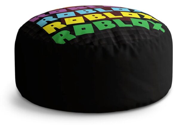 Sablio Taburet Circle ROBLOX Farebný text: 38x48 cm