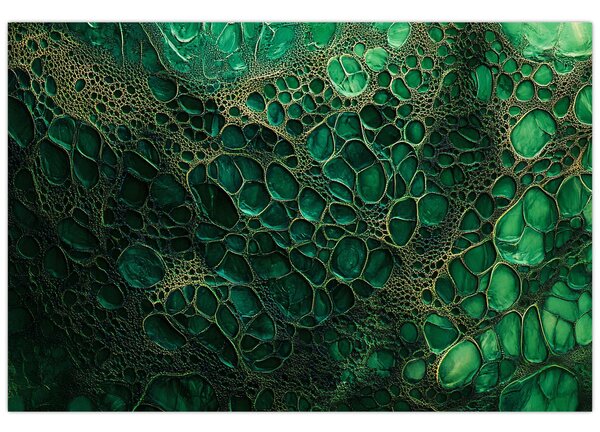 Obraz - Zelený mikroskopický záber (90x60 cm)