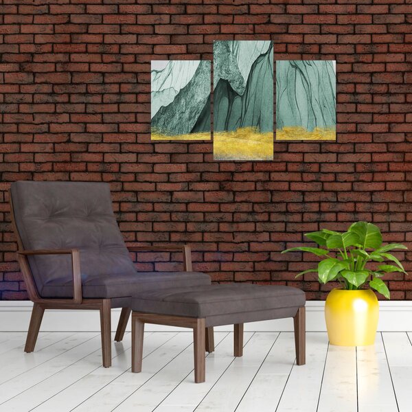 Obraz - Smaragdové hory N⁰3 (90x60 cm)