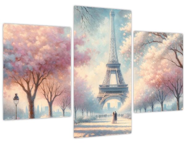 Obraz – Jar v Paríži (90x60 cm)