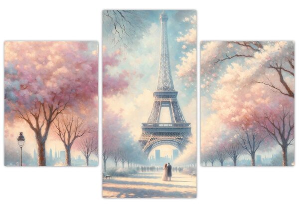 Obraz – Jar v Paríži (90x60 cm)