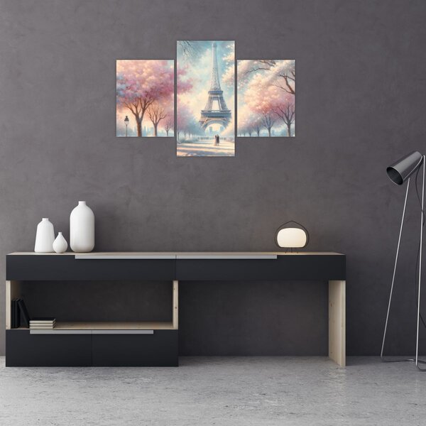 Obraz – Jar v Paríži (90x60 cm)