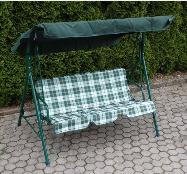 Záhradná hojdačka Amara, tmavo zelená