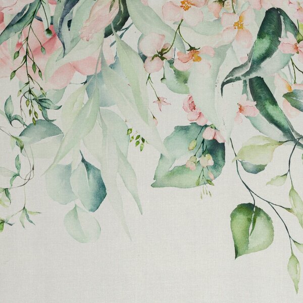 ZÁVES NA KRÚŽKOCH ALORA 350X250 CM LISTY