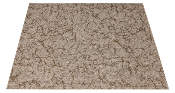 Koberec Marble 90 mramor, hnedý / béžový