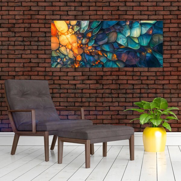 Obraz - Sklenená mozaika (120x50 cm)