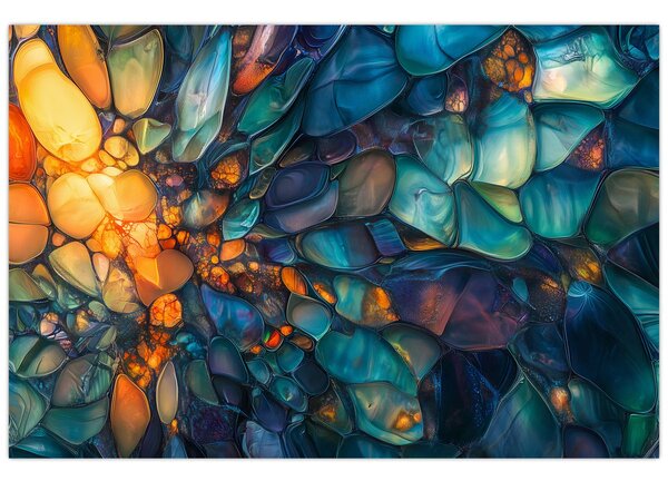 Obraz - Sklenená mozaika (90x60 cm)
