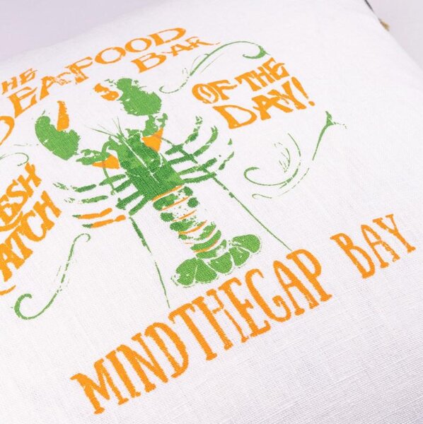 MINDTHEGAP Seafood Bar LC40063 dekoračný vankúš