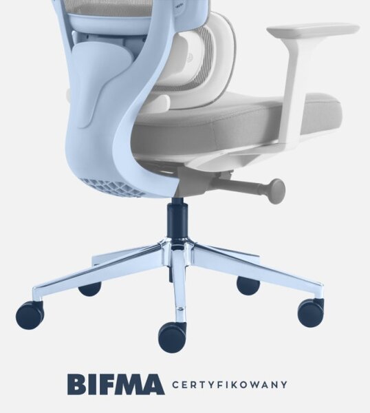 Masážne kancelárske kreslo Visioner 6.1 sivé