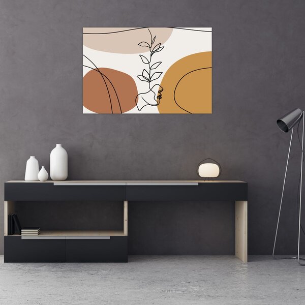 Obraz - Boho Shapes (90x60 cm)