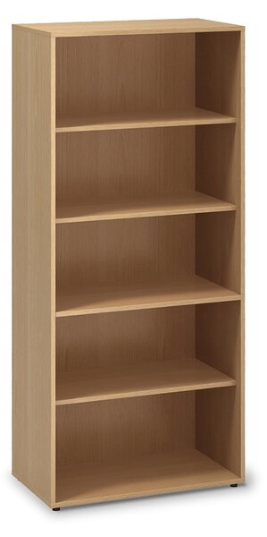 Vysoká skriňa ProOffice 80 x 45 x 178 cm, buk
