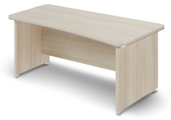 Ergonomický stôl TopOffice 180 x 94,8 cm, pravý, agát svetlý