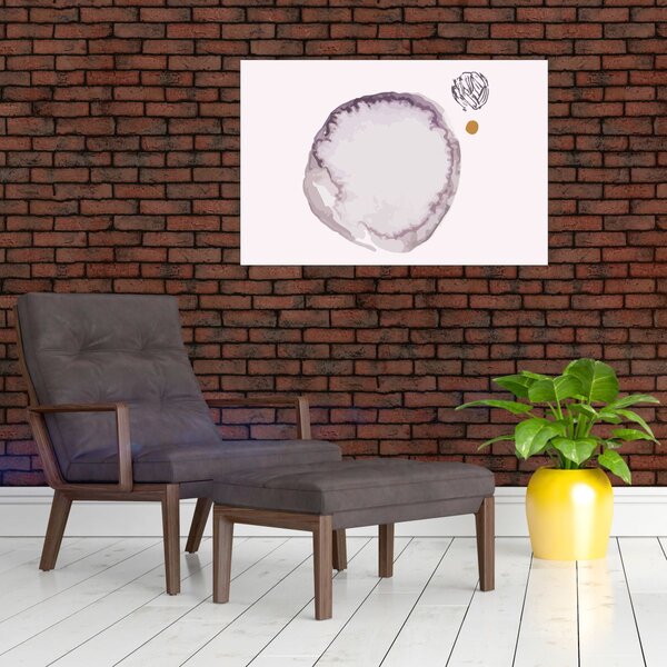 Obraz - Fialový minimalizmus N⁰4 (90x60 cm)