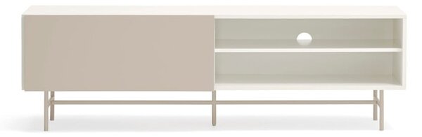 Béžovo-krémový TV stolík 180x56 cm Nube – Teulat