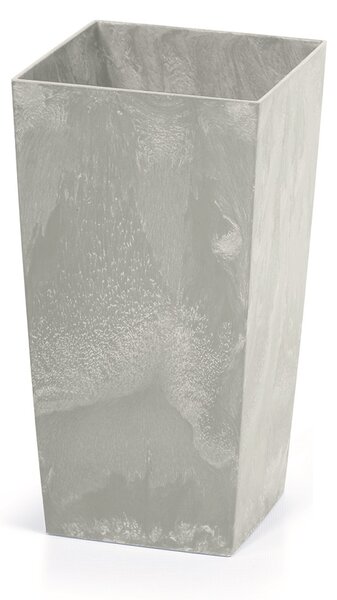 Prosperplast Kvetináč URBI SQUARE BETON EFFECT sivý 12,6 cm