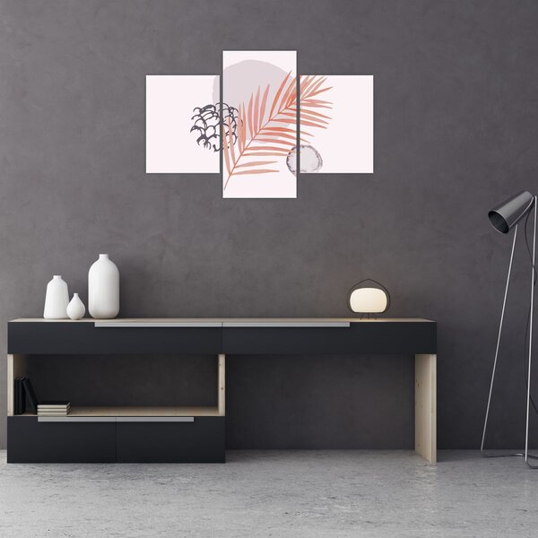 Obraz - Fialový minimalizmus N⁰3 (90x60 cm)