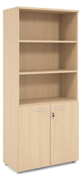 Vysoká skriňa Praktik 80 x 40 x 182,1 cm, javor