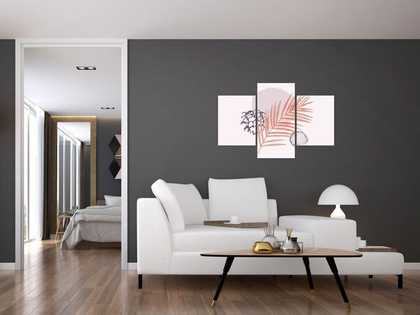 Obraz - Fialový minimalizmus N⁰3 (90x60 cm)
