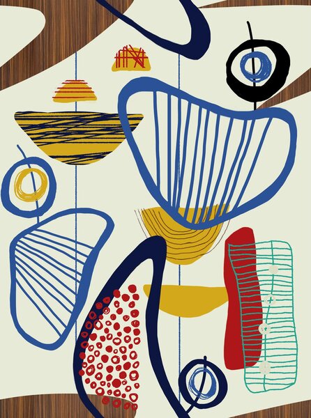 MINDTHEGAP Suspended Forms - tapeta