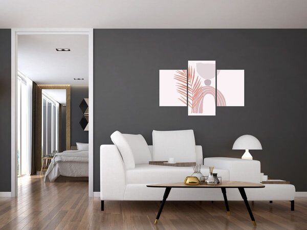 Obraz - Fialový minimalizmus N⁰1 (90x60 cm)