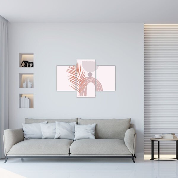 Obraz - Fialový minimalizmus N⁰1 (90x60 cm)