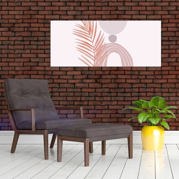Obraz - Fialový minimalizmus N⁰1 (120x50 cm)