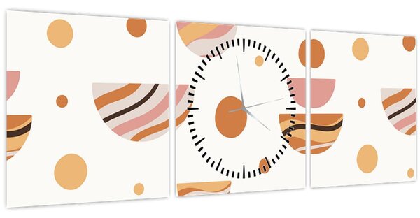 Obraz - Dream creations N⁰4 (s hodinami) (90x30 cm)