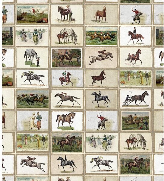 MINDTHEGAP English equestrian stamps - tapeta