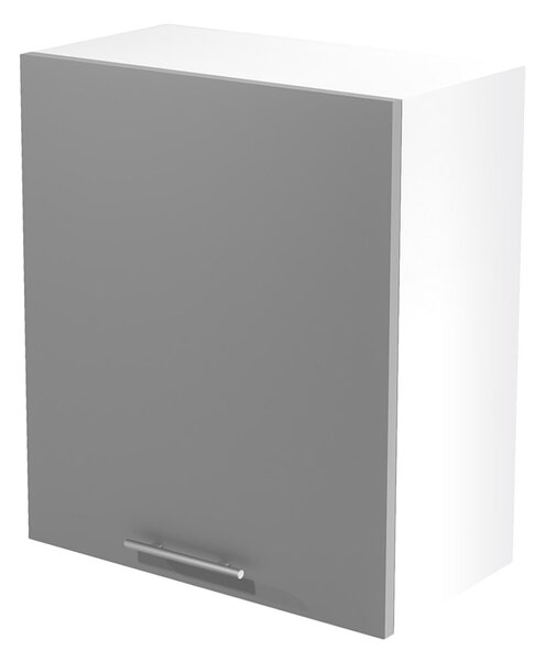 Horná skrinka Vento G-60/72, biela / sivá