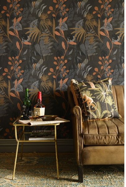 MINDTHEGAP Caribbean Garden Dark - tapeta