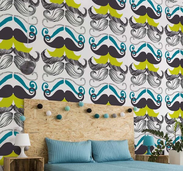 MINDTHEGAP Different Moustaches - tapeta