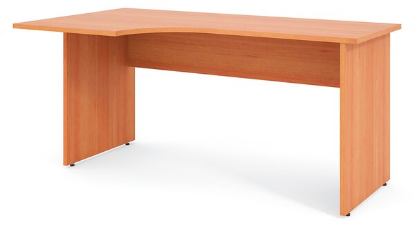 Ergonomický stôl Impress 160 x 90 cm, ľavý, hruška