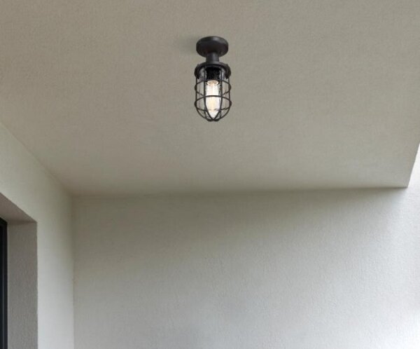 Westinghouse 6113140 - Vonkajšie stropné svietidlo CRESTVIEW 1xE27/60W/230V IP44