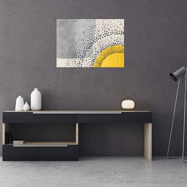 Obraz - Abstraktná maľba pláže N⁰3 (70x50 cm)