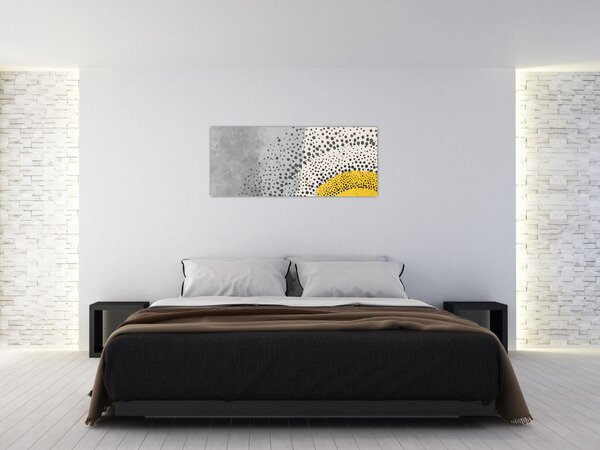 Obraz - Abstraktná maľba pláže N⁰3 (120x50 cm)