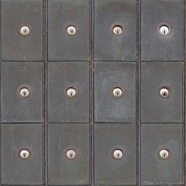 MINDTHEGAP Industrial Metal Cabinets - tapeta