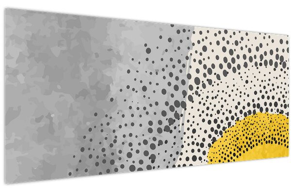 Obraz - Abstraktná maľba pláže N⁰3 (120x50 cm)