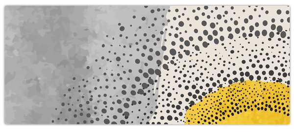 Obraz - Abstraktná maľba pláže N⁰3 (120x50 cm)