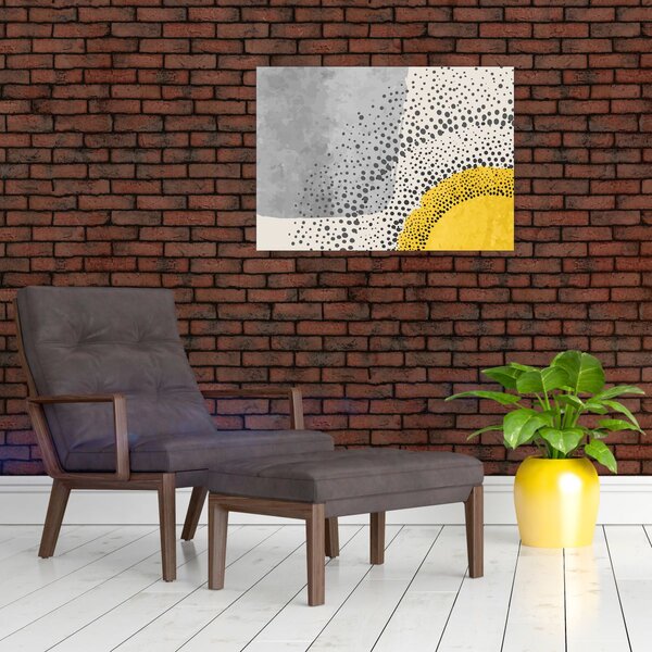 Obraz - Abstraktná maľba pláže N⁰3 (70x50 cm)