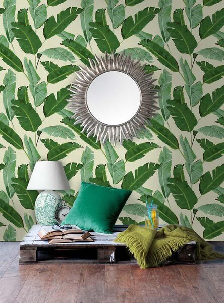 MINDTHEGAP Banana Leaves - tapeta