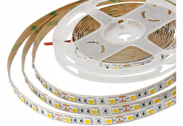 ECOLIGHT LED pásik - SMD 2835 600 - 50 m - 9,6 W/m - IP20 - neutrálna biela