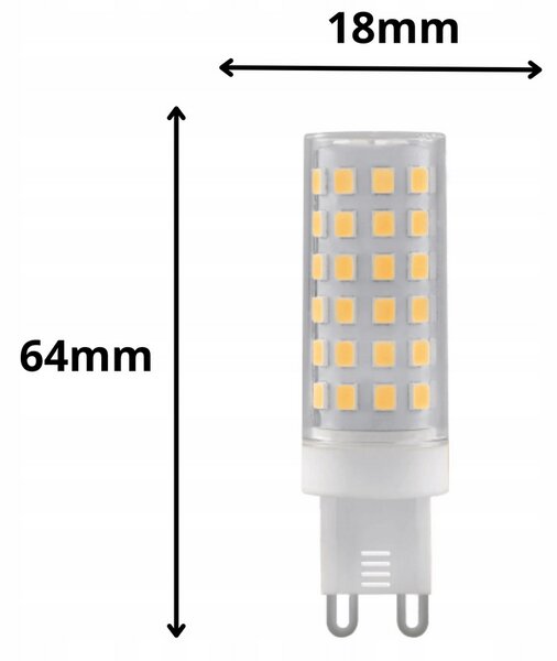 ECOLIGHT LED žiarovka G9 7W neutrálna biela